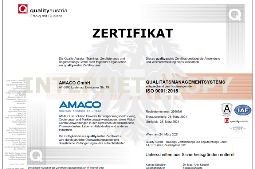 AMACO_ISO 9001 2015 Zertifikat_D